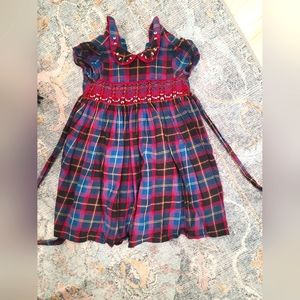 Beautiful Laura Ashley London Holiday dress double lined